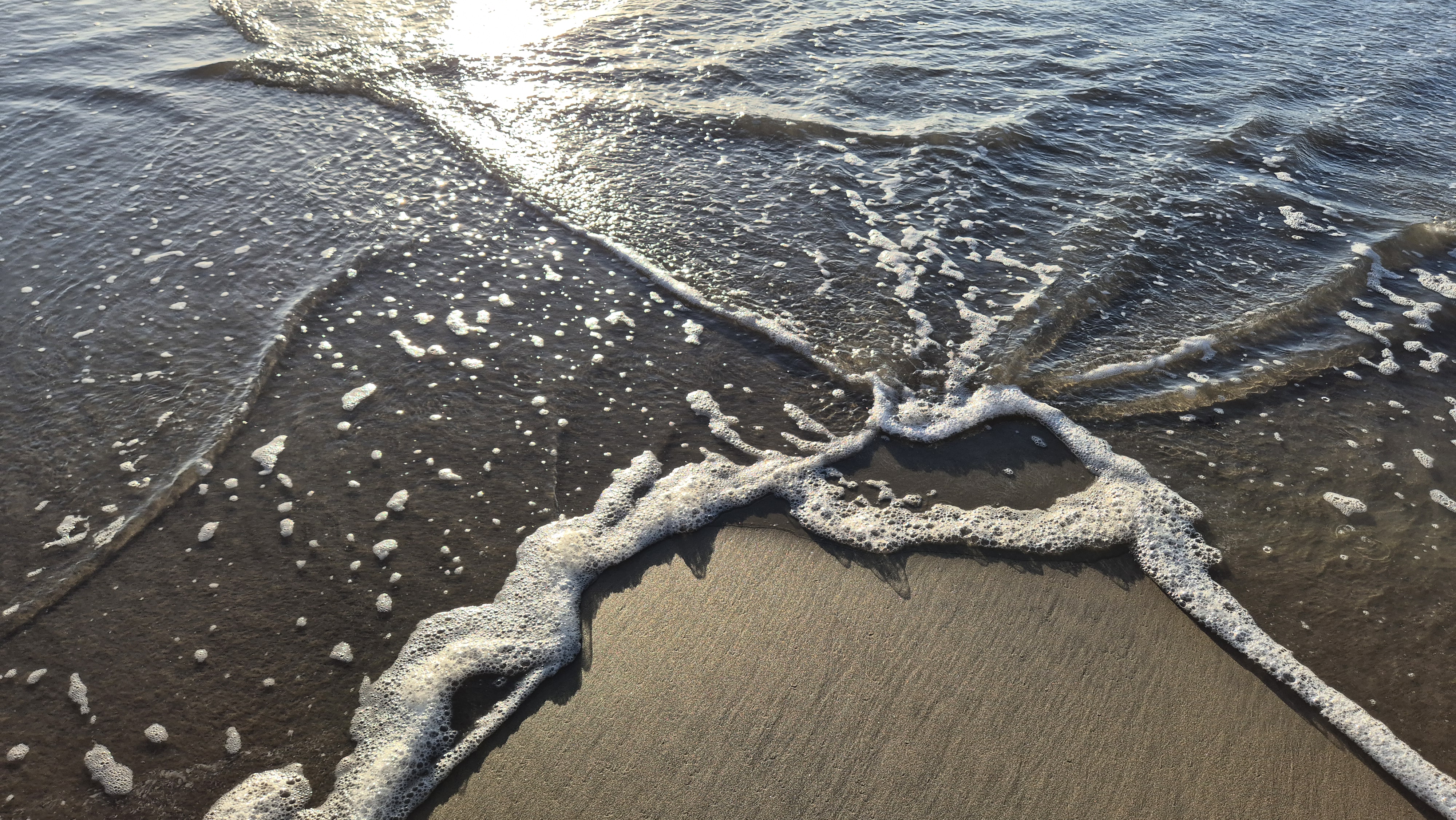 Espuma de mar y burbujas